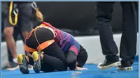 Rajiah Sallsabillah rayakan medali emas di PON 2024