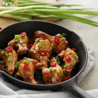 Ilustrasi ayam kecap pedas | copyright freepik.com/racool studio