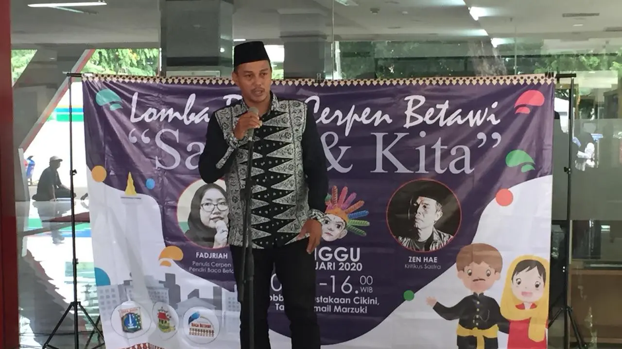 Ketua Yayasan Baca Betawi