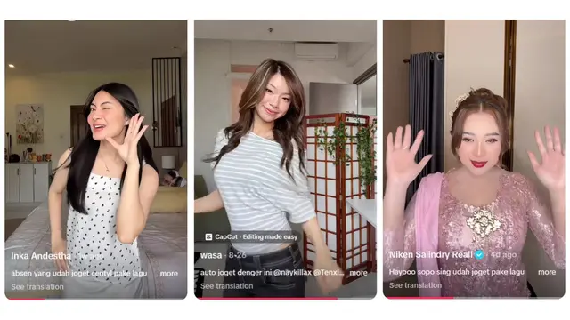 Deretan influencer hingga public figure ikut membuat konten kolaborasi