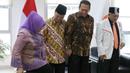 Tercatat, sejumlah pihak yang sudah disambamgi Bamsoet antara lain PAN, Wantimpres Wiranto, Jusuf Kalla, hingga Try Sutrisno. (Liputan6.com/Herman Zakharia)