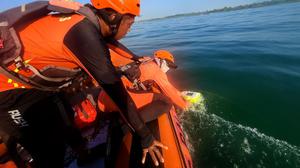 WN Inggris Hilang Terseret Arus di Pantai Tembles