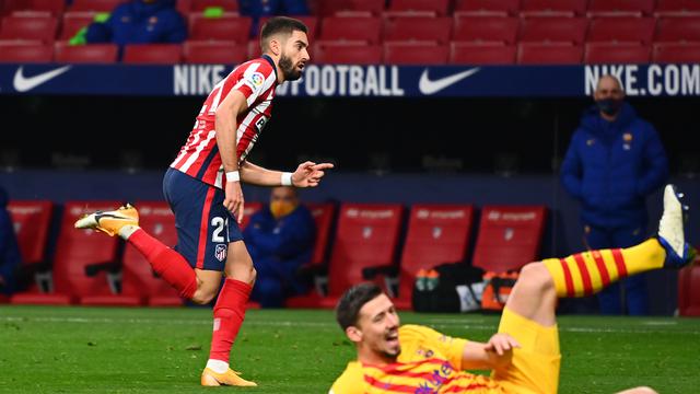 Atletico Madrid Taklukkan Barcelona di Wanda Metropolitano