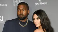 Kanye West dan Kim Kardashian. (Evan Agostini/Invision/AP, File)