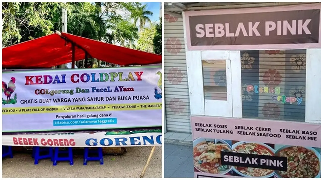 6 Nama Warung Terinspirasi dari Nama Band hingga Grup Ini Unik Tapi Kocak