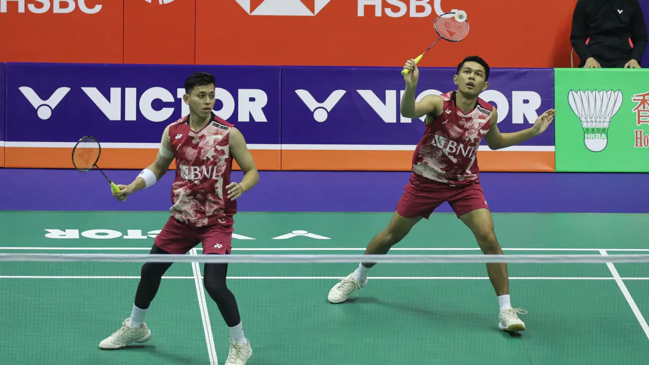 Fajar Alfian/Muhammad Rian Ardianto - Hong Kong Open 2023 - Bulu Tangkis