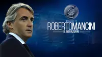 Robertoi Mancini Inter Milan (Liputan6.com/Andri Wiranuari) 