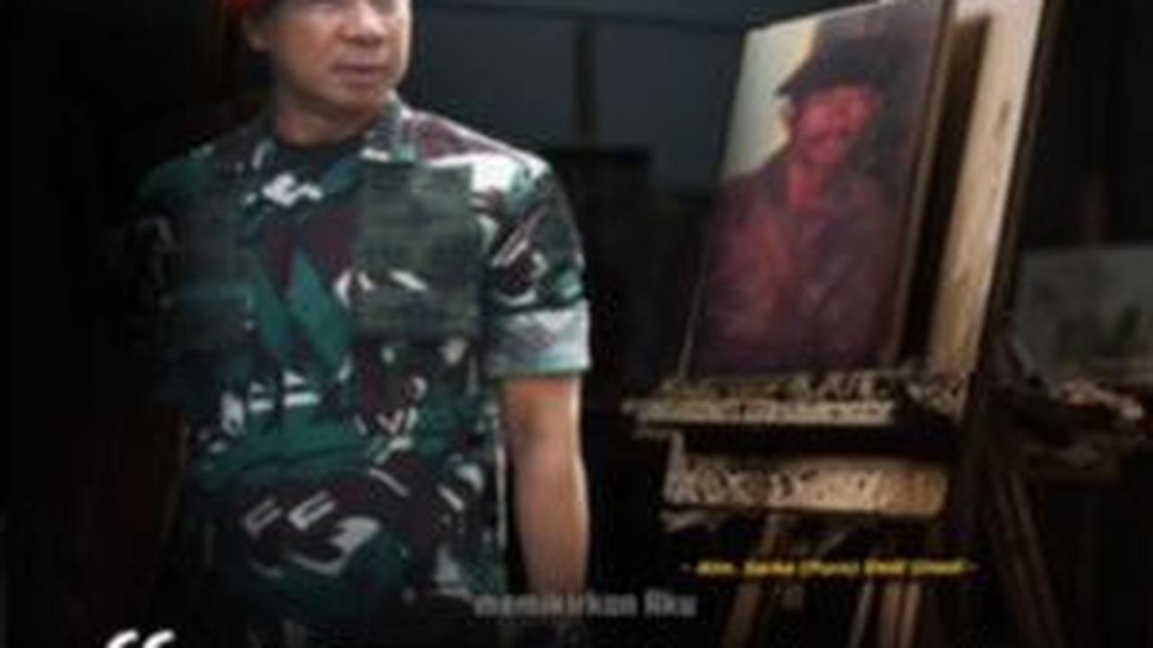 "Ayah, di setiap titik kerinduan, aku merasakan kehadiranmu, dalam setiap langkahku," ujar Agus. <br>