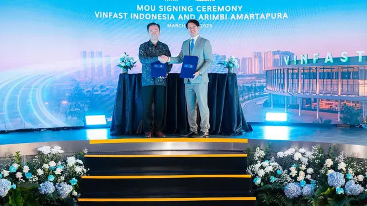 VinFast Bareng Amarta Mendirikan 22 Showroom di Indonesia