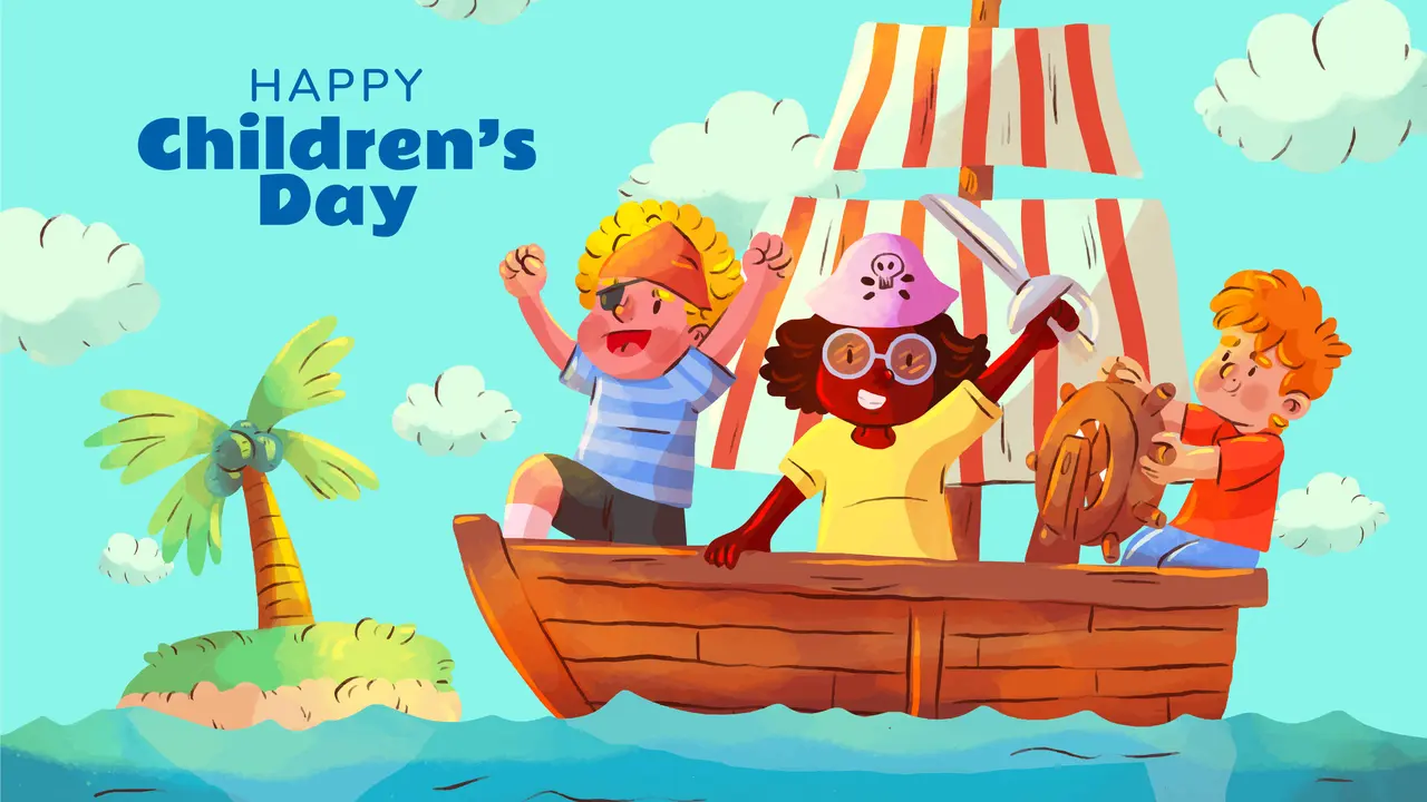 Ilustrasi Hari Anak Internasional
