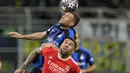 Hasil imbang 3-3 mengakhiri laga 90 menit. (AP Photo/Luca Bruno)