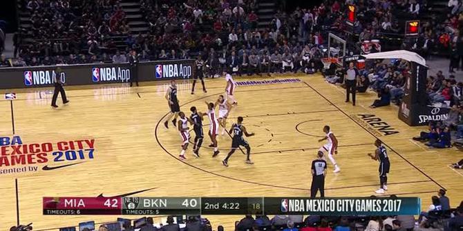 VIDEO: Game Recap NBA 2017-2018, Heat 101 vs Nets 89