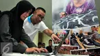 Business Development Indonetwork, Wisnu Purnama Aji saat memberikan pelatihan kepada peserta pemberdayaan masyarakat di Jakarta, Selasa (19/1). Sebagai bentuk kepedulian, Indonetwork gelar pelatihan pemberdayaan masyarakat. (Liputan6.com/Yoppy Renato)