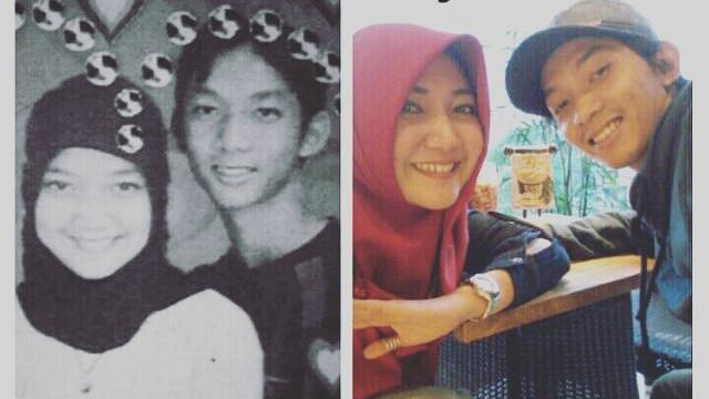 Potret mesra Sulis dan Alfin Febryan