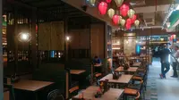 Interior Nam-Nam Noodle Resto di Senayan City