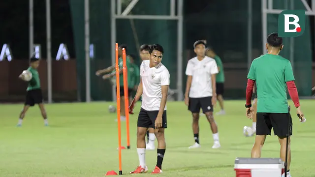 Latihan Timnas Indonesia U-20 Jelang Kualifikasi Piala Asia U-20