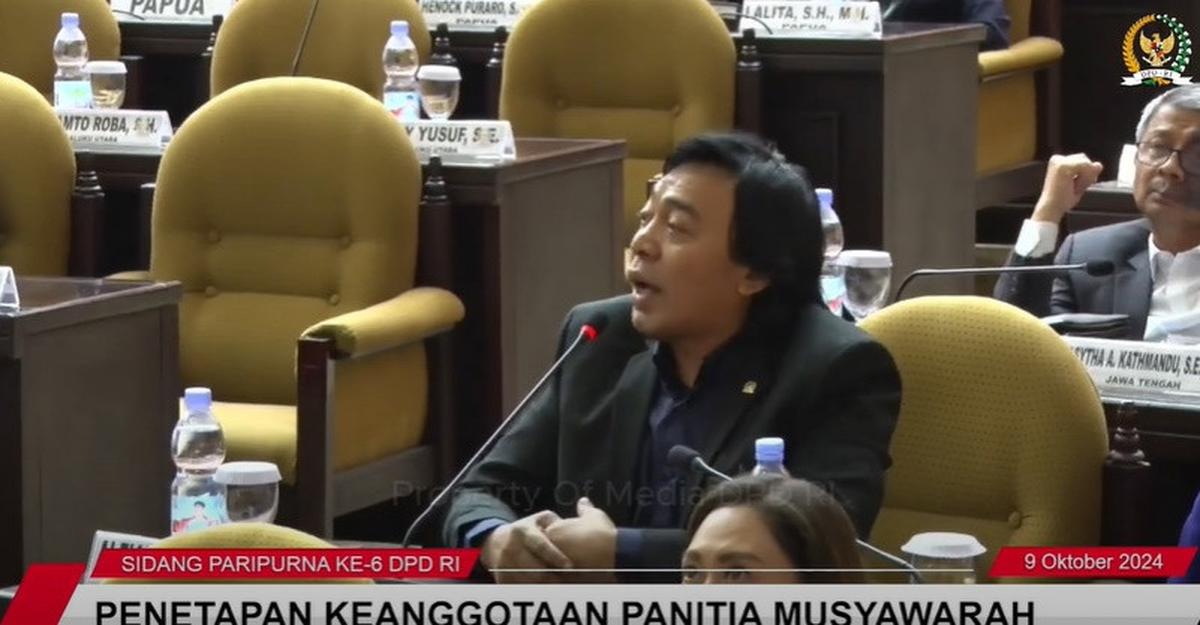 Jadi Anggota DPD, Komeng Protes Saat Ditugasi di Bidang Pertanian: Saya Harus Belajar ke Mana?