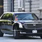 Mobil The Beast yang digunakan Joe Biden ke pemakaman Ratu Elizabeth II (AP).