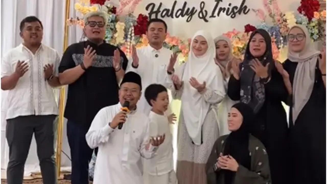6 Momen Walimatus Safar Irish Bella dan Haldy Sabri Jelang Haji, Boyong Adik