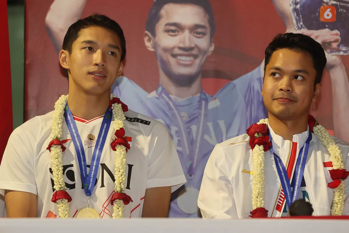 Penyambutan Juara All England 2024