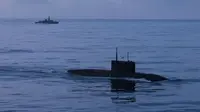 Angkatan Laut Kerajaan Inggris mengatakan bahwa mereka telah melacak kapal selam Rusia Novorossiysk saat melintasi Selat Inggris. (Dok. Royal Navy)