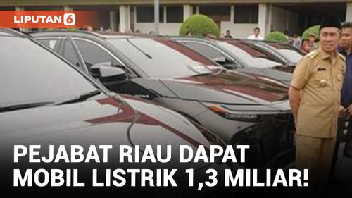VIDEO: 8 Pejabat Riau dapat Mobil Listrik Baru!