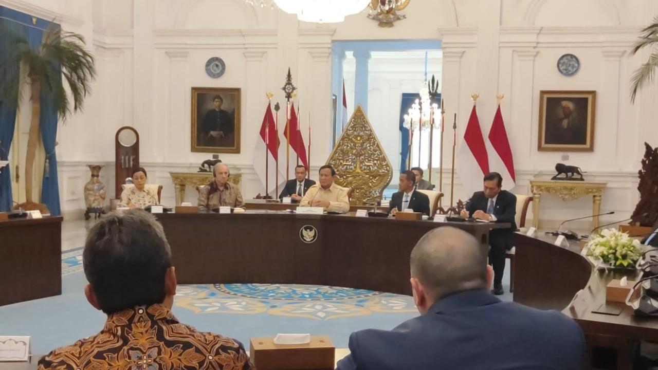 Prabowo Kenalkan Konglomerat AS Ray Dalio ke Pengusaha Indonesia, Minta Masukan untuk Ekonomi Indonesia