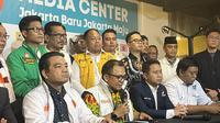 Sekretaris Dewan Pimpinan Daerah (DPD) Partai Golkar DKI Jakarta Basri Baco di DPD Golkar DKI, Jakarta Pusat, Kamis (28/11/2024). (Liputan6.com/Winda Nelfira).