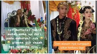 Viral Makeup Pengantin Lebih Mahal dari Dekorasi, Alasannya Jadi Sorotan (sumber: TikTok/sidomanten.wo)