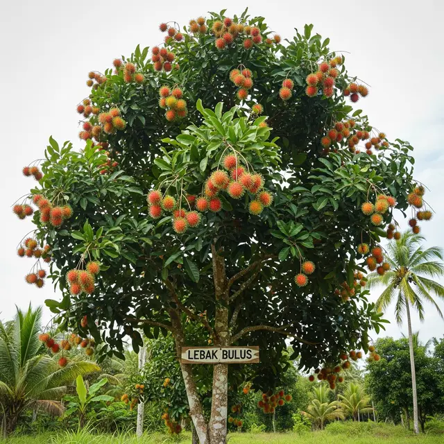 Pohon Rambutan Lebak Bulus (Gemini AI)
