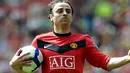 Raut kekecewaan striker Manchester United Dimitar Berbatov di laga lawan Tottenham Hotspur yang berlangsung di Old Trafford, 24 April 2010. MU menang 3-1. AFP PHOTO / PAUL ELLIS 