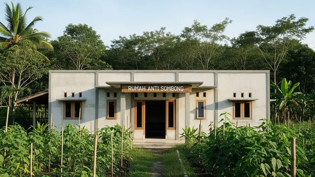 Model Rumah Minimalis Sederhana Dekat Perkebunan