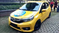 Honda Brio hasil modifikasikasi menjadi hadiah Indonesia Modification Expo (IMX) 2019 (Dian/Liputan6.com)