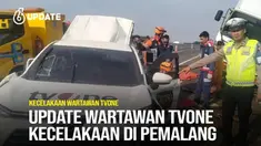 Kru wartawan TVOne mengalami kecelakaan lalu lintas di ruas tol wilayah hukum Pemalang, Jawa Tengah, pada Kamis (31/10/2024) sekitar pukul 06.45 WIB. Hal itu dibenarkan Kabid Humas Polda Jawa Tengah Kombes Pol Artanto.