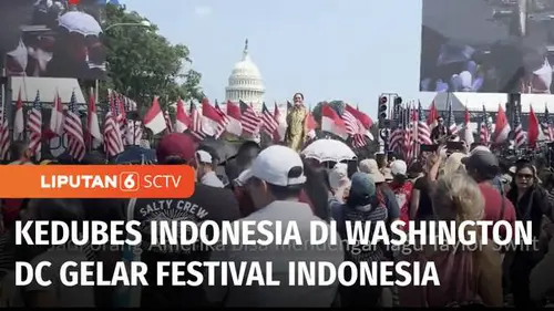 VIDEO: Kedubes Indonesia di Washington DC Gelar Festival Indonesia