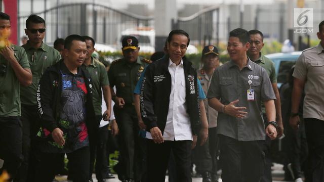 Jokowi Tinjau Latihan Atlet Asian Para Games 2018