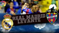 Real Madrid vs Levante (Liputan6.com/Sangaji)