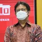 Di Istana Kepresidenan Jakarta, Senin (17/5/2021), Menteri Kesehatan RI Budi Gunadi Sadikin mengungkapkan minggu lalu ada dua lagi mutasi baru di Jawa Timur dari pekerja migran Indonesia. (Humas Sekretariat Kabinet/Agung)