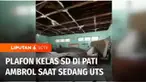 Keselamatan para siswa SD Negeri 1 Bogotanjung, Kecamatan Gabus, Pati, Jawa Tengah, sempat terancam saat mengikuti Ujian Tengah Semester. Plafon ruang kelas tempat mereka menjalani ujian tiba-tiba ambrol.