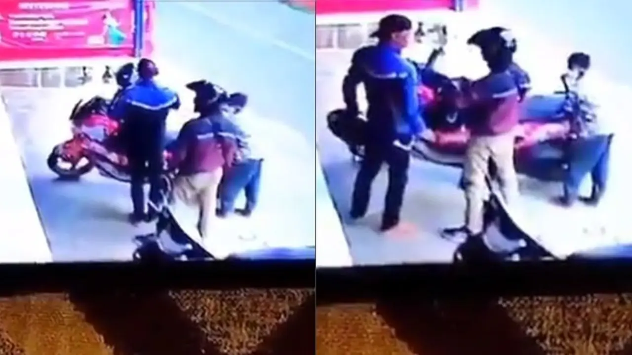 Viral Aksi Maling Curi Helm di Depan Pemiliknya, Banjir Komentar Netizen