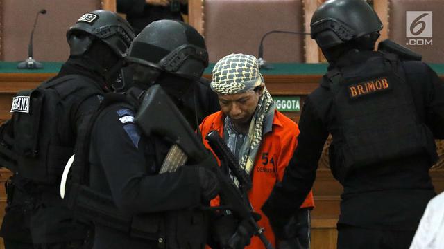 Aman Abdurrahman Jalani Sidang Pledoi