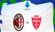 Liga Italia - AC Milan Vs Monza (Bola.com/Adreanus Titus)