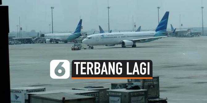 VIDEO: Maskapai Garuda Indonesia Angkut Penumpang Lagi Mulai Kamis 7 Mei 2020