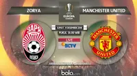 Liga Europa_Zorya Va Manchester United (Bola.com/Adreanus Titus)