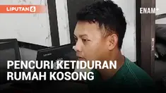 Ketiduran di Sofa, Seorang Pencuri Ditangkap Warga