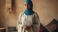 Pilihan gamis terbaru untuk kulit gelap (created by AI)