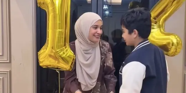 Momen Shireen Sungkar Haru Rayakan Ulang Tahun Adam, Kini Usianya 12