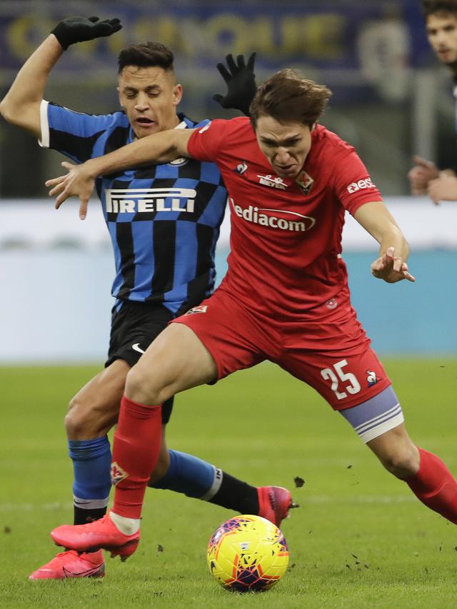 Tekuk Fiorentina 2-1, Inter Milan Lolos ke Semifinal Coppa Italia