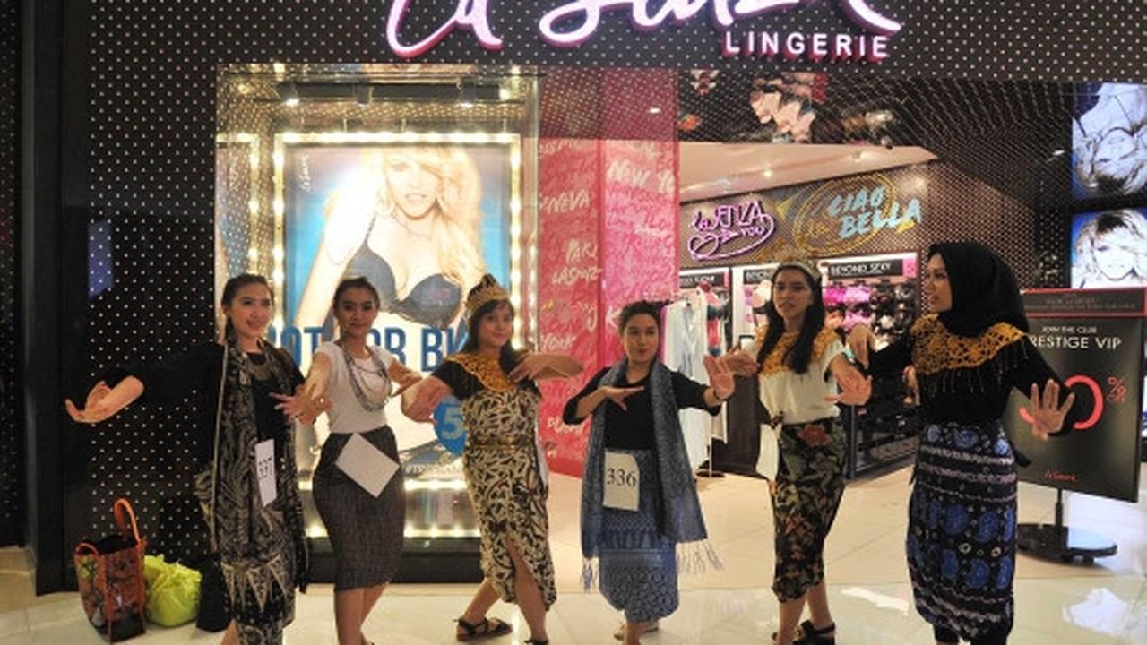 Ribuan peserta Indonesia Menari beraksi di Grand Indonesia