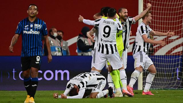 Sukacita Pemain Juventus Juarai Coppa Italia